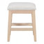 Ensemble de table de salle à manger 4 pièces avec 3 tiroirs de rangement rétro, idéal pour les petits espaces et les cuisines modernes (naturel)-1437509261
