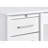 Rayna High Gloss 4-Drawer Office Desk-1576871867