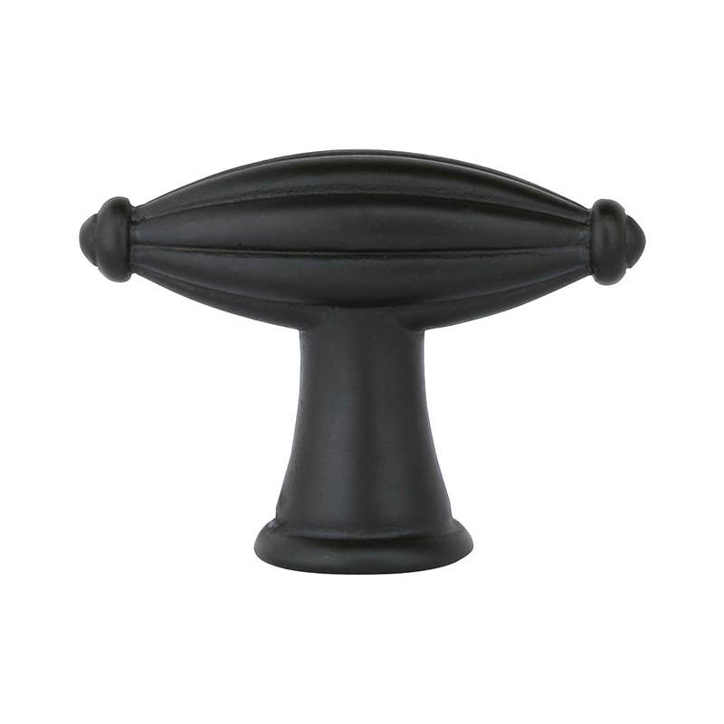 Tuscany Oversized 1 1/4" Length Novelty Knob, 1.25", Flat Black Bronze Patina