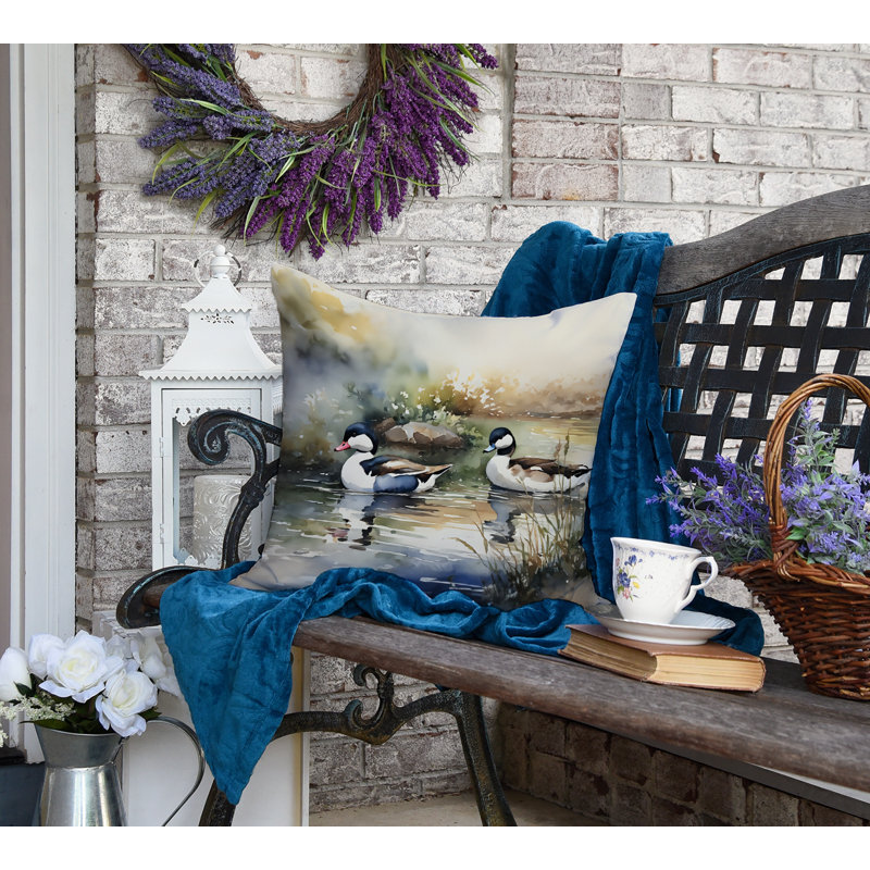 Other/No Pattern Indoor/Outdoor Throw Pillow, 18"H x 18"W