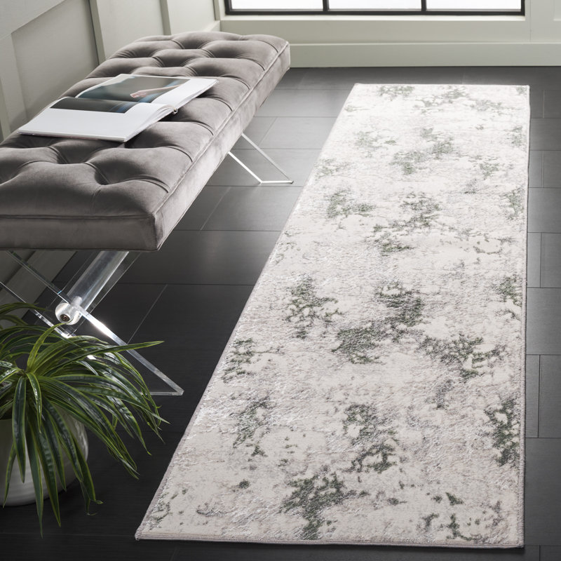 Blynn Performance Abstract Rug, Runner 2'2" x 8'