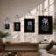 Solitary Bloom Botanical - Framed Print-765460162-765460222