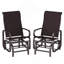 Ensemble de chaises hautes et chaises longues coulissantes pour l'extérieur-1158419377