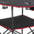 Folding Portable Camping Table Oxford Outdoor Picnic Roundtable 4 Cup Holders