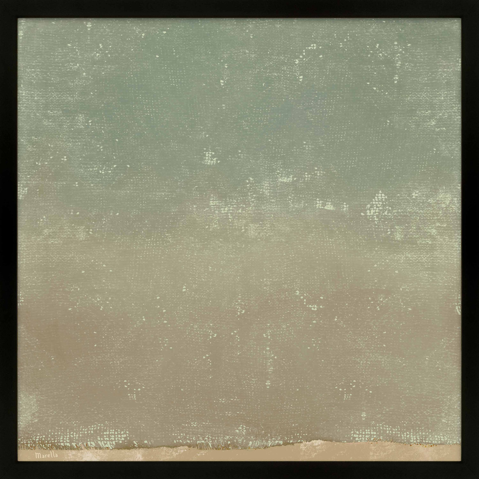 Pond 2 by Marco Marella for Studio M - Framed Wall Art, Black, Paper, 30" H x 30" W