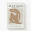 Matisse's Nude II en brun clair, reproduction sur toile encadrée-1226921072-1218962026