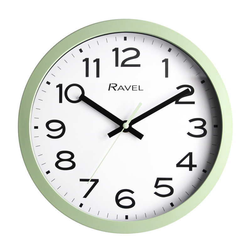 Wall Clock, Sage Green