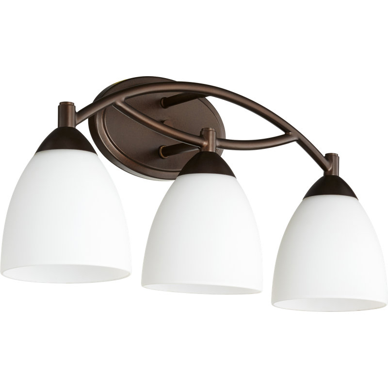Brophy 3 - Light Dimmable Vanity Light, Oiled Bronze