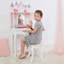 Teamson Kids Dreamland Castle 2 pièces Table de coiffeuse et tabouret avec miroir et accessoires pour poupée-107375229