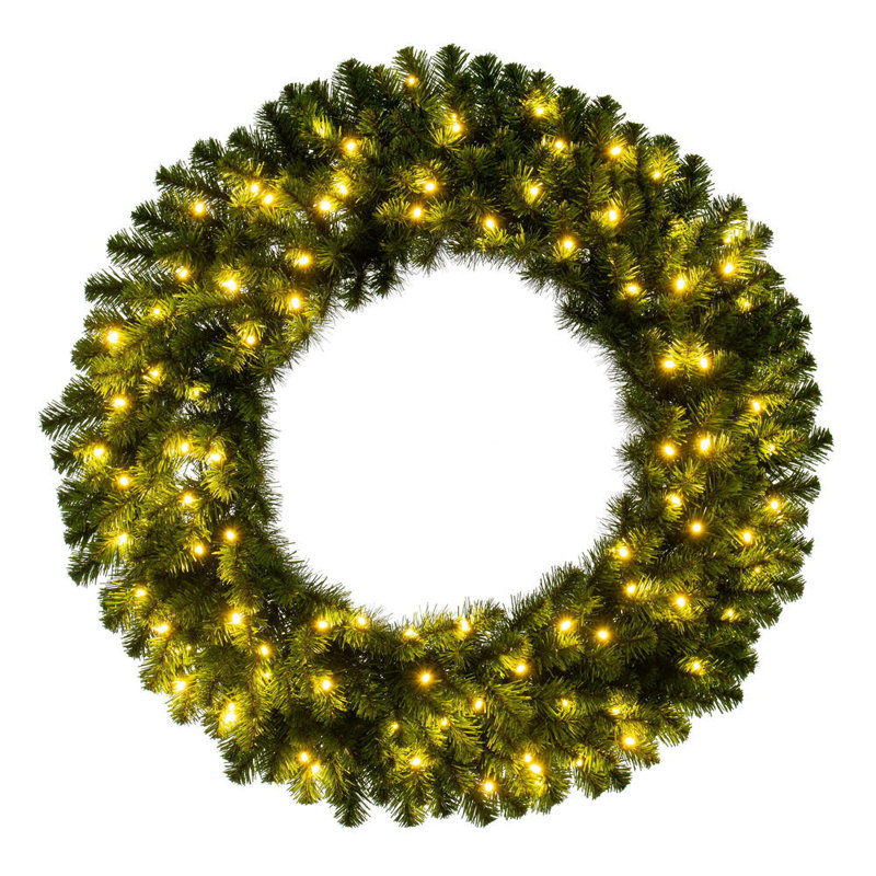 Une couronne de pin séquoia de luxe Allium Way®, H 7 po x l 48 po x P 48 po