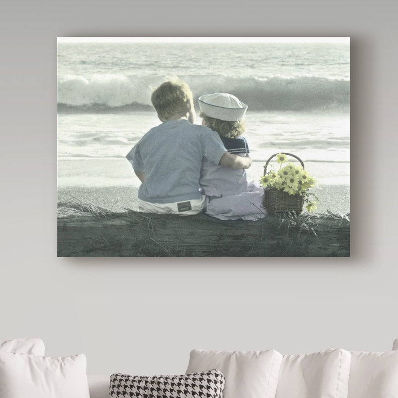 Ali «By The Seashore Beach», reproduction de photo sur toile tendue, H 35 po x l 47 po x P 2 po