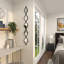 Miroir mural en métal 5 pièces-1252497379