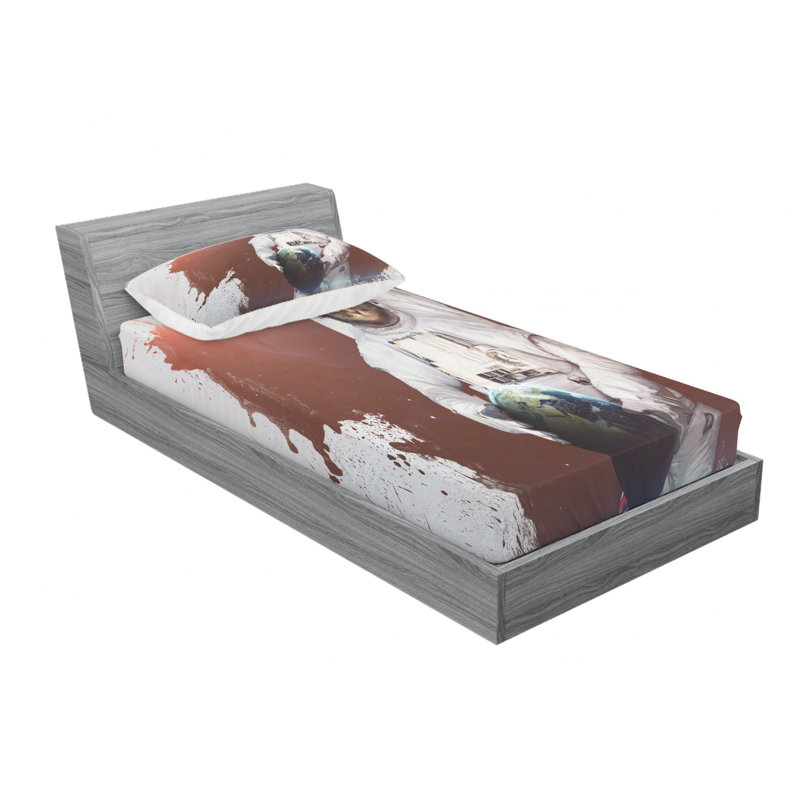 Microfiber Sheet Set, Twin XL Sheet Set with Fitted Sheet
