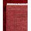 Tapis unique rouge / orange / noir 10 pi 2 po x 14 pi 4 po Overyed