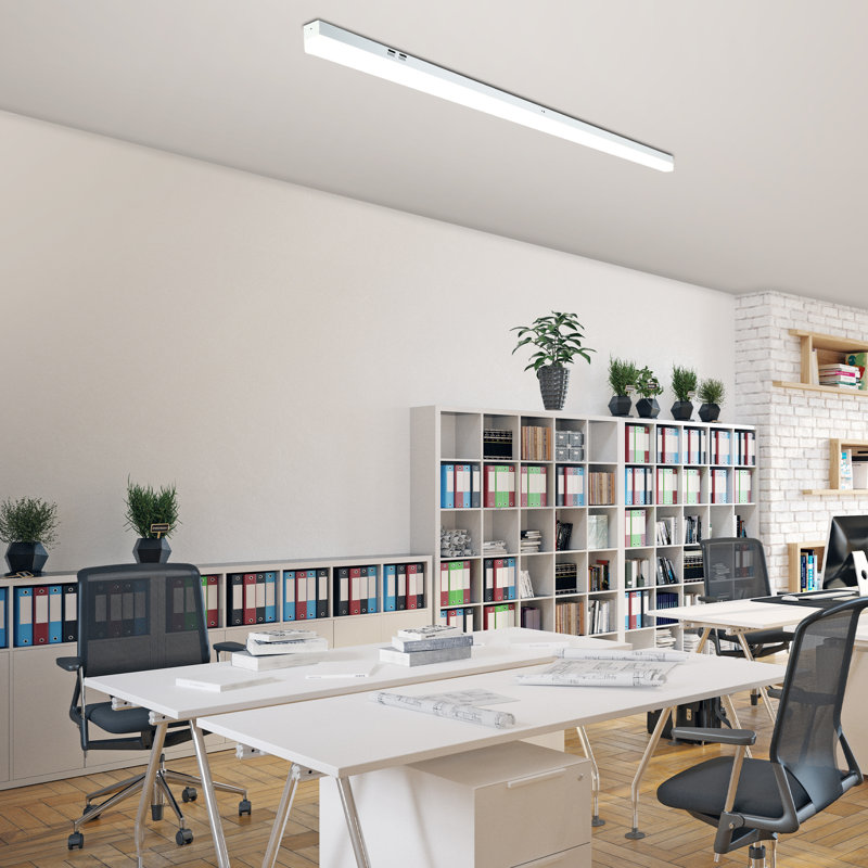 4-Pack 8FT Length 2.5"Width Strip Ceiling Light