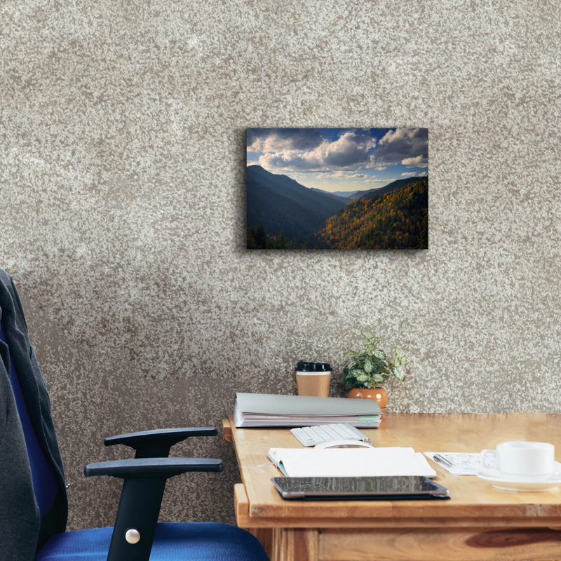 Epic Graffiti 'Autumn In Appalachia' by Rick Berk Canvas Wall Art, 40" x 26", H 12 po x l 18 po x P 0,75 po