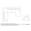 Flex Felix 8 Seater Corner Sofa -105278549-105278551