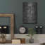 «Handcuff Blueprint Vernis Chalkboard», art mural en métal-1920679743