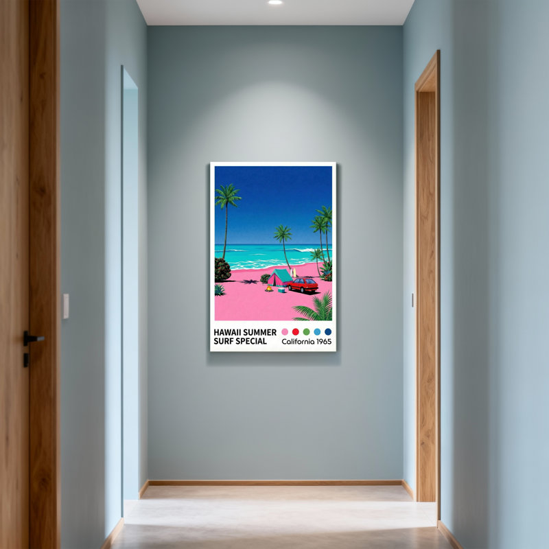 Paysage et nature Hawaii Summer Surf Special California, H 48 po x l 32 po