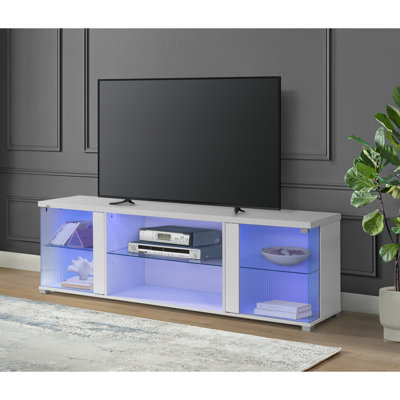Meuble télé 70 po avec DEL Indira