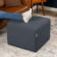 Nashla Monroe Square Foam Ottoman with Stain Resistant Performance Fabric-628442959-628295425