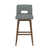 Graphite Seat/Medium Brown Frame