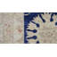 Hand-Knotted High-Quality Blue and Beige Area Rug
