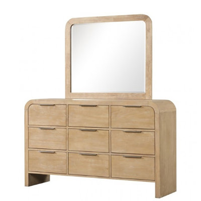 Commode 9 tiroirs avec miroir Kotono