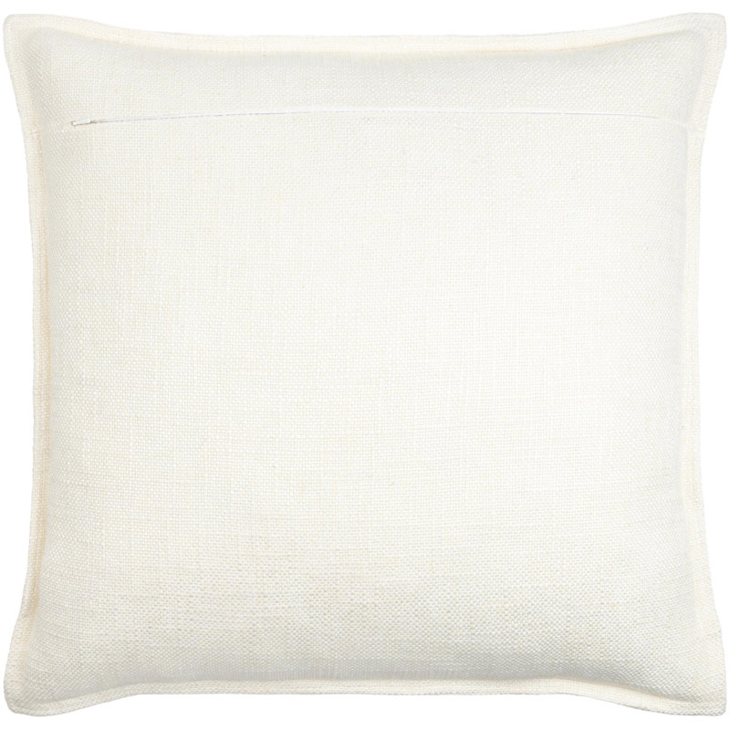 Thurman Throw Pillow, 20" x 20", Cream, Pillow Cover Only - No Insert