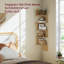 Deltaville 126cm H x 20cm W Floating Shelf Bookcase