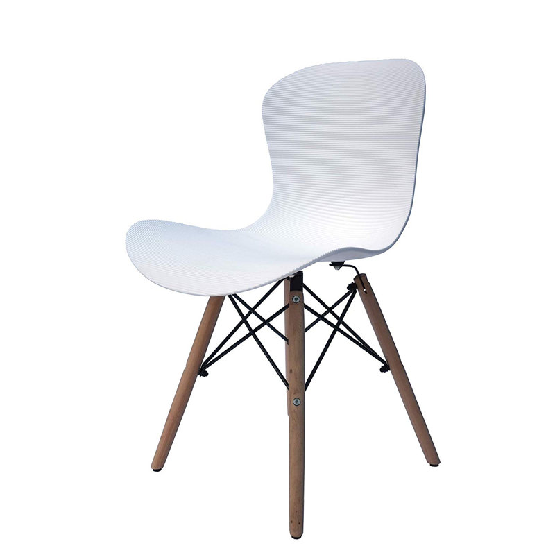 Chaise d'appoint Carbone Clegg, Blanc