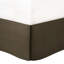Literie très grand, 7 pièces en faux suède, décor transitionnel, rembourrage, 2 taies décoratives, 3 coussins, jupe de lit lavable, literie naturelle, style Pc Pieed, brodé-118742629