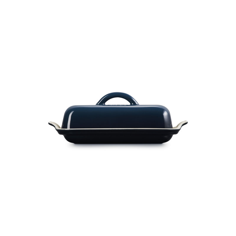 Le Creuset Stoneware Heritage Butter Dish, 8.3 in. - Nuit