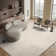 Ashal Abstract Cream Area Rug