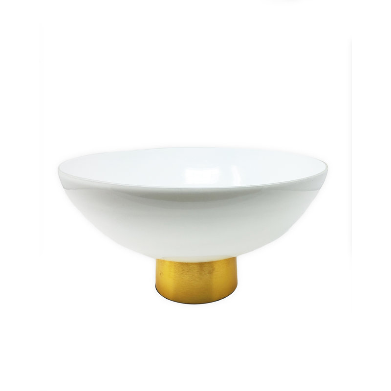 Bol décoratif en blanc