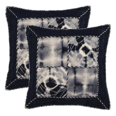 Dip Dye Feather Throw Pillow