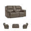 Causeuse inclinable avec console Tenielle