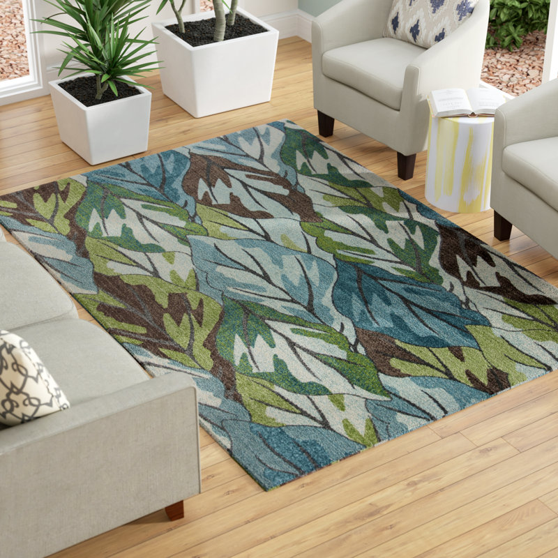 Tapis bleu Favorinus, Rectangle 5 pi 3 po x 7 pi 7 po