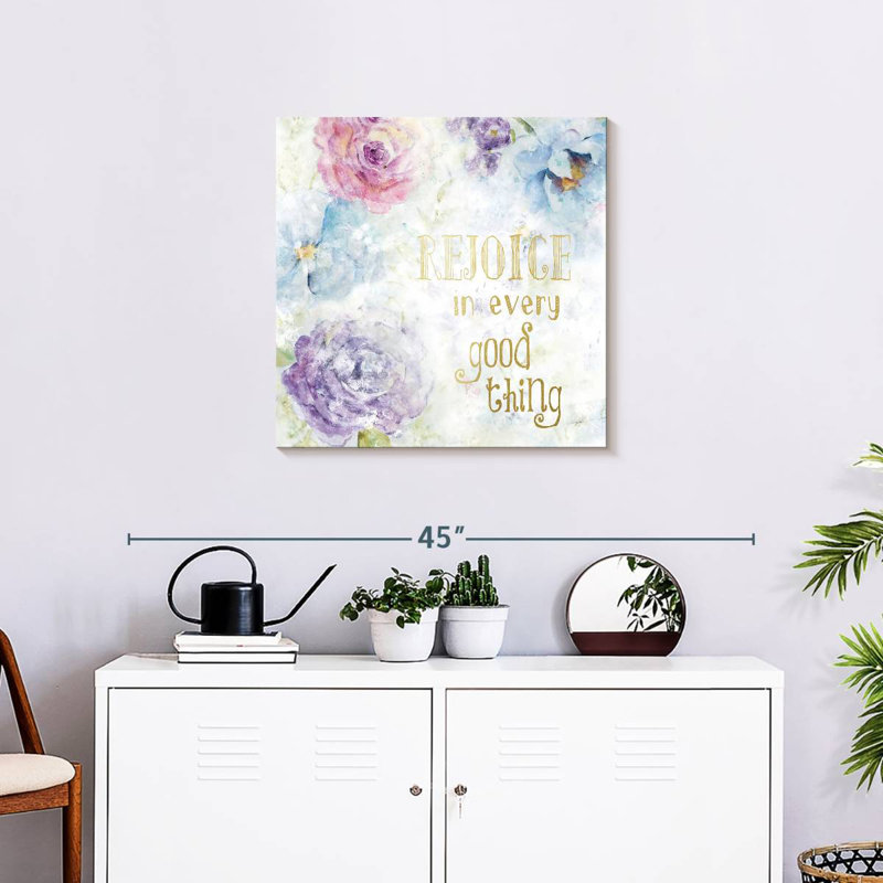 Tergel Rejoice, 24" H x 24" W