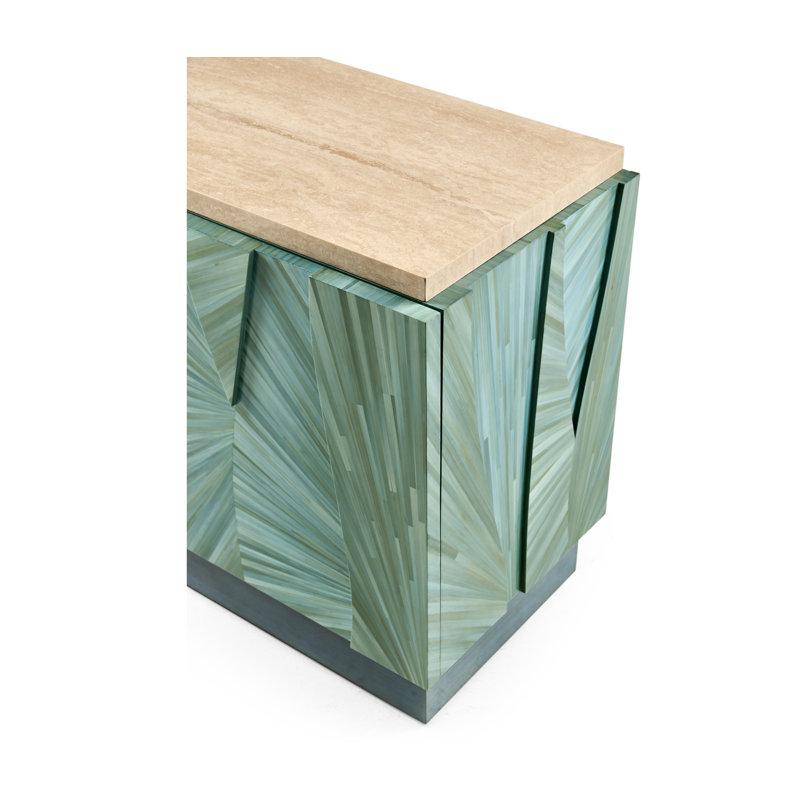 Water Seaglass Entertainment Console