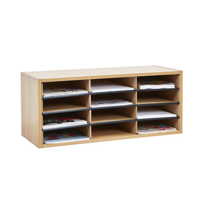 Wood Stackable Desk Organiser