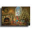 'Not A Creature Was Stirring' By Nicky Boehme Gold Metal Wall Art, 16" x 12"-1423222955