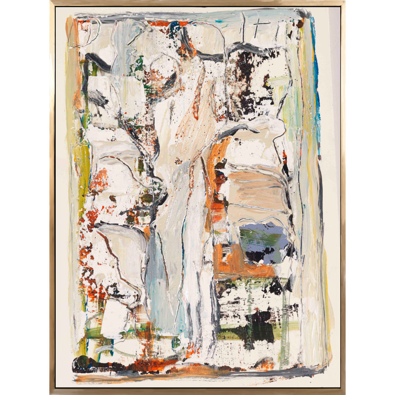 « lycanthropy i »-« floater », reproduction d’art sur toile, Encadrement doré