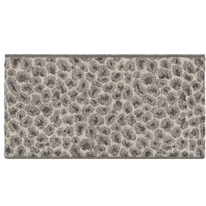 Spots 3 Piece Turkish Cotton Towel Set, Light Gray