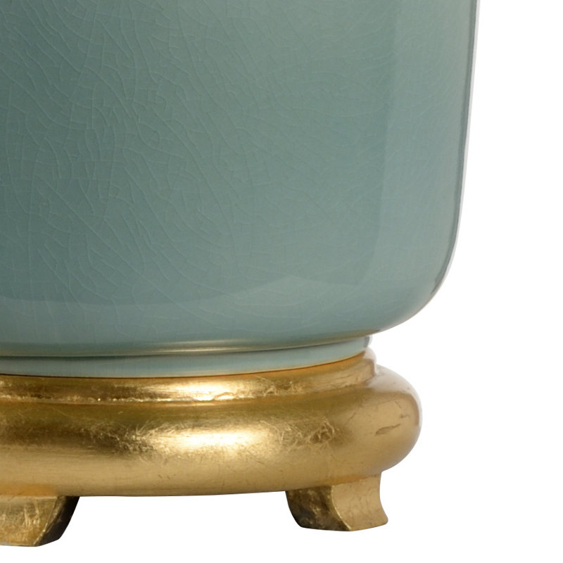 MarketPlace Table Lamp, Sea Mist Glaze