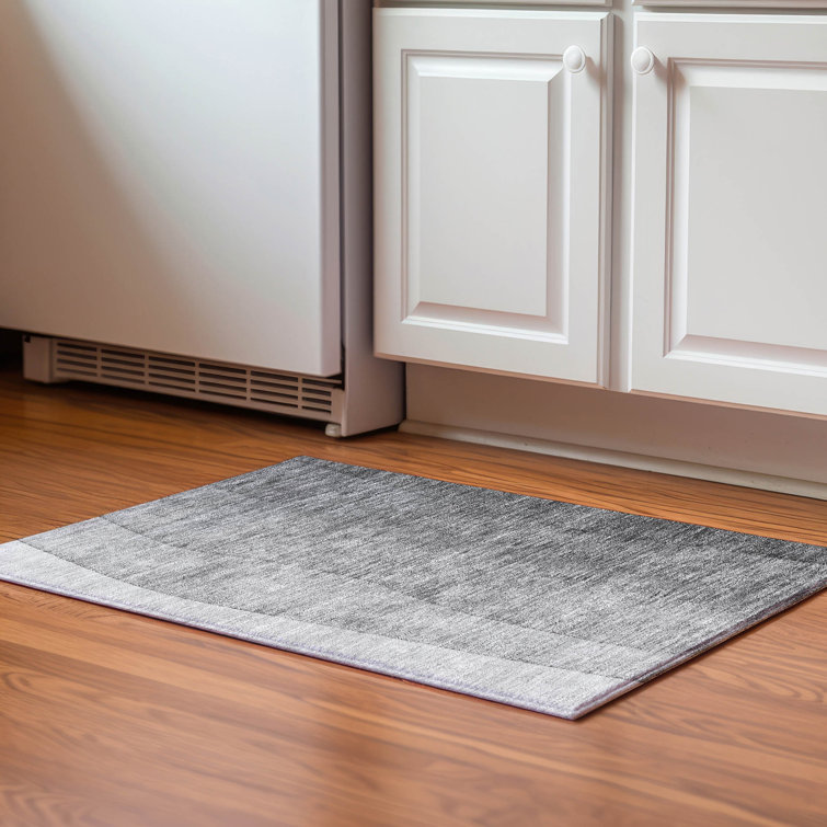 Premium Machine Washable Cerrito Gray Rug