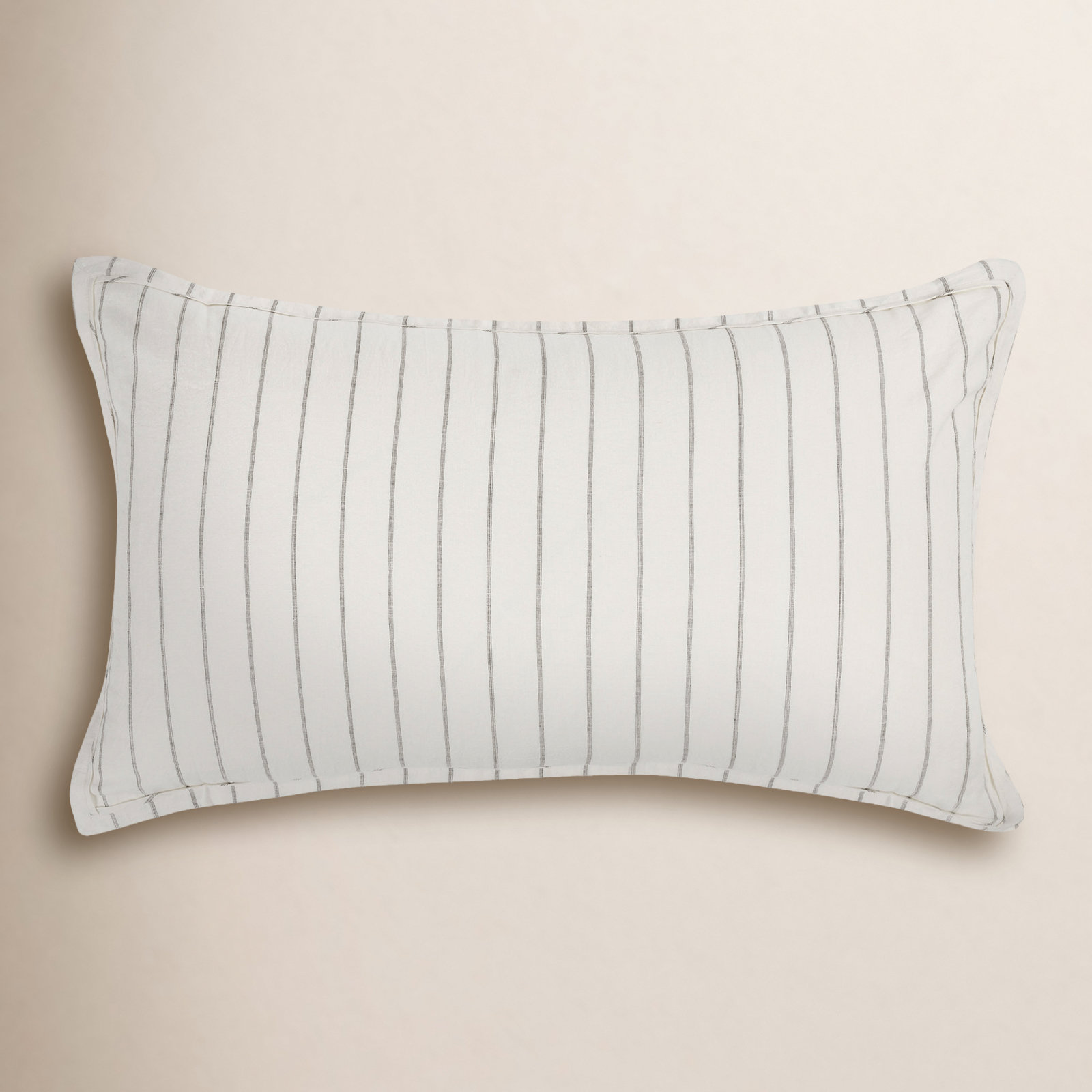 Keegan Linen Shams, King Sham, Ivory