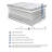 Highly Breathable Quilted Cover Hybrid Mattress With Plush Foam             |-1883392078