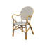 Chaise de salle à manger Astoria blanche (ensemble de 2)