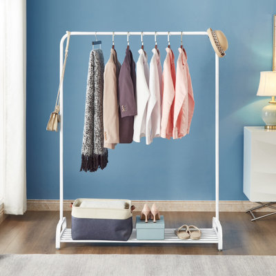 Bouffard 120cm Wide Clothes Rack